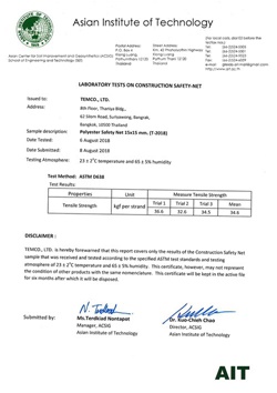 Temco Polyester Safety Net